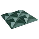 vidaXL Wandpanelen 12 pcs Diamond Wit 50 x 50 cm XPS Schuim