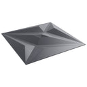 vidaXL Wandpanelen 12 pcs Diamond Wit 50 x 50 cm XPS Schuim