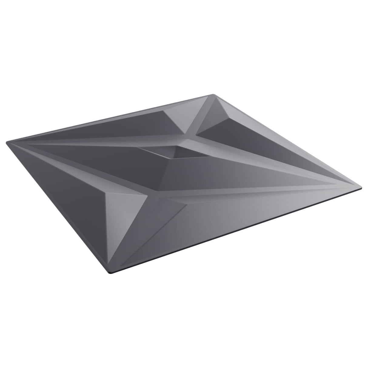 vidaXL Wandpanelen 12 pcs Diamond Wit 50 x 50 cm XPS Schuim