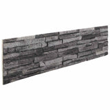 vidaXL Wandpanelen 10 pcs Lichtgrijs 100 x 25 cm EPS-schuim