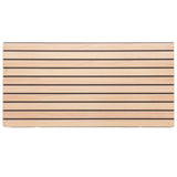 vidaXL Wandpanelen 5 pcs Bruin 100 x 50 cm EPS-schuim