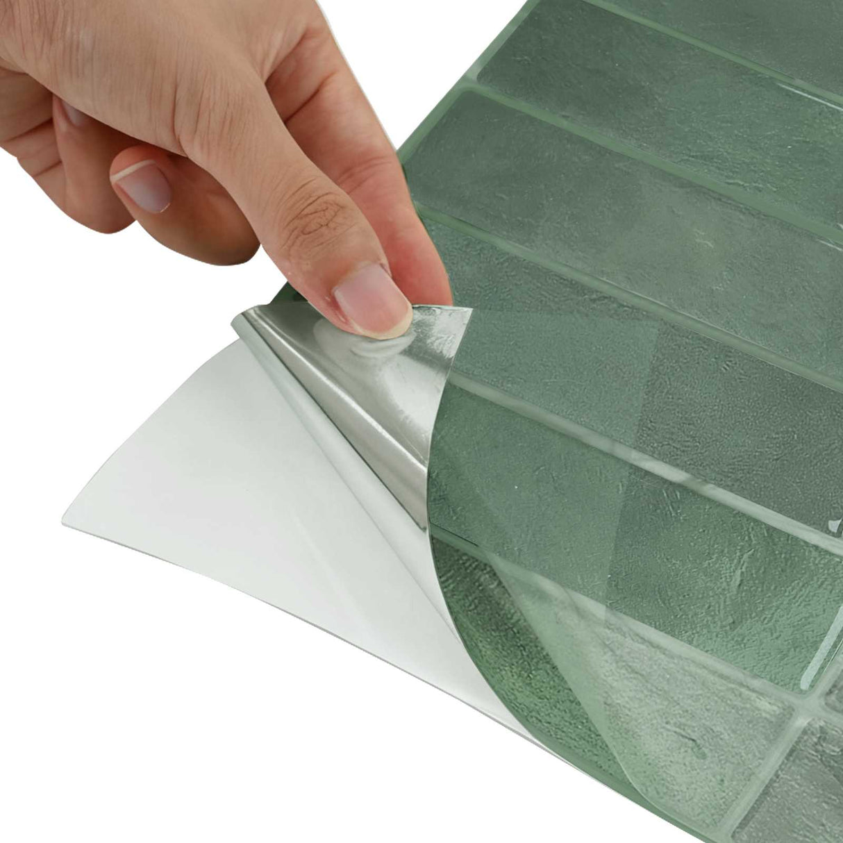vidaXL Rechthoekige Tegel 10 pcs Donkergroen 29 x 23 x 0,08 cm