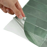 vidaXL Rechthoekige Tegel 10 pcs Donkergroen 29 x 23 x 0,08 cm