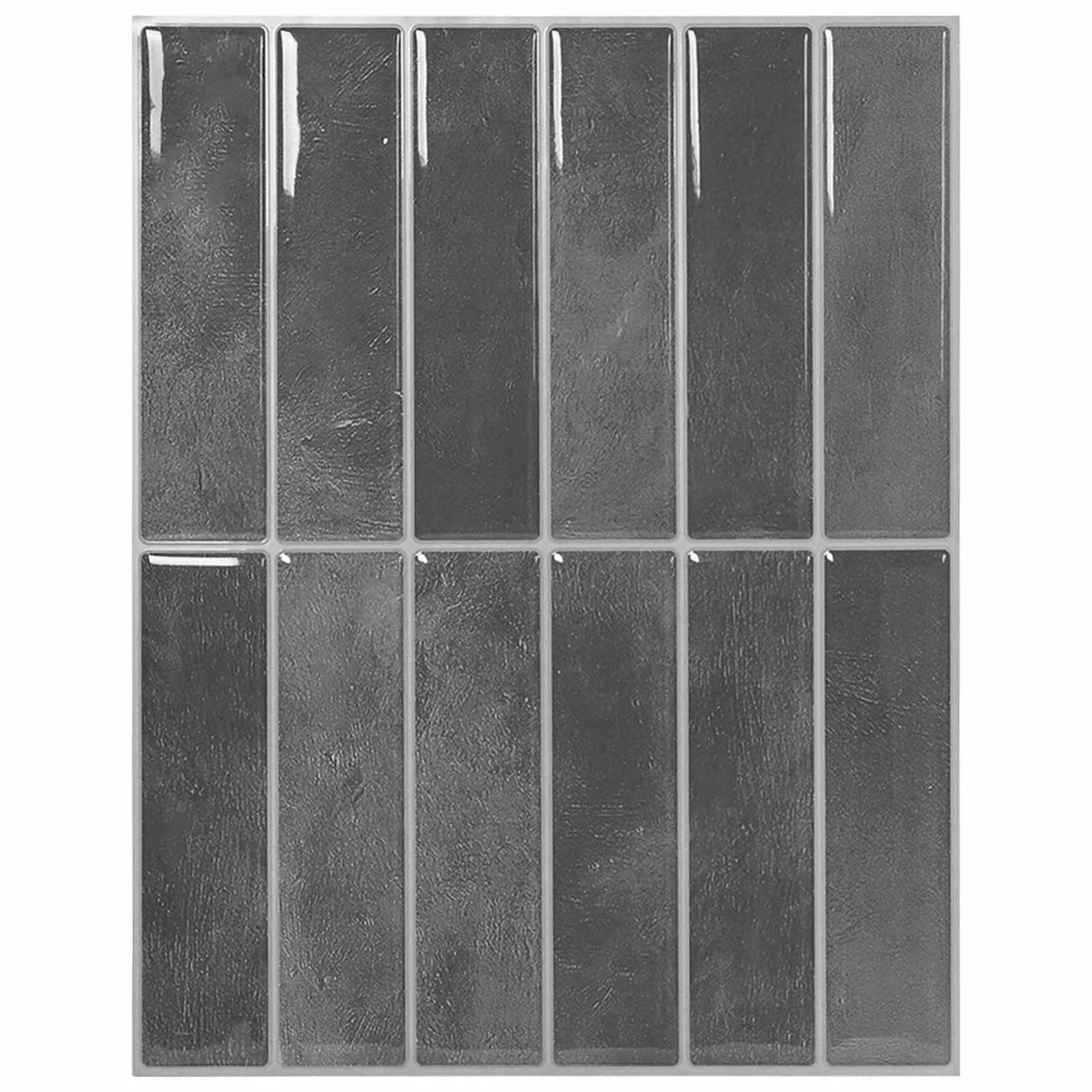 vidaXL Rechthoekige Tegel 10 pcs Donkergroen 29 x 23 x 0,08 cm