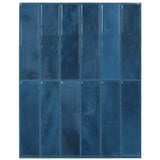 vidaXL Rechthoekige Tegel 10 pcs Donkergroen 29 x 23 x 0,08 cm