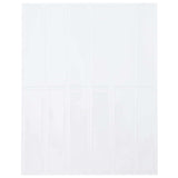 vidaXL Rechthoekige Tegel 10 pcs Donkergroen 29 x 23 x 0,08 cm