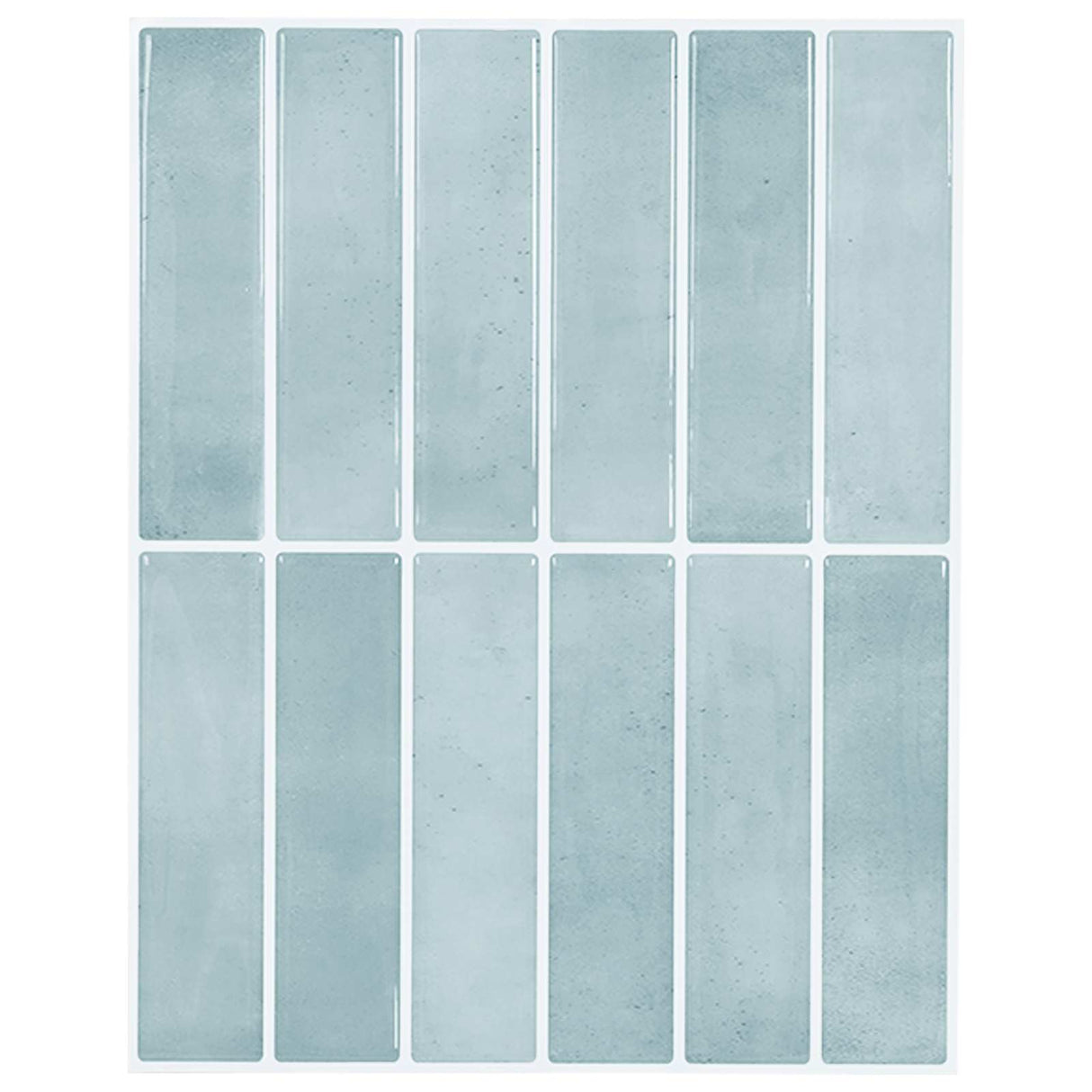 vidaXL Rechthoekige Tegel 10 pcs Donkergroen 29 x 23 x 0,08 cm