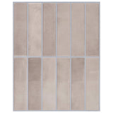 vidaXL Rechthoekige Tegel 10 pcs Donkergroen 29 x 23 x 0,08 cm