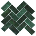 vidaXL Herringbone Tile 10 pcs White Grey 30 x 30 cm Polyurethane and PET