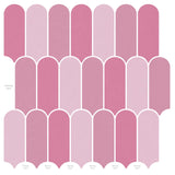vidaXL Veer Tegel 10 pcs Grijs Marmer 30 x 30 cm Polyurethaan en PET