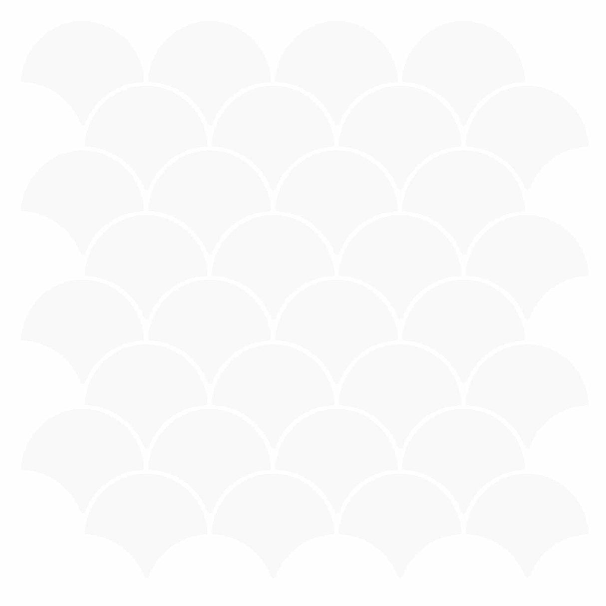 vidaXL Vis Schub Tegel 10 pcs Wit 30 x 30 cm Polyurethaan en PET