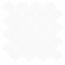 vidaXL Vis Schub Tegel 10 pcs Wit 30 x 30 cm Polyurethaan en PET