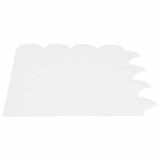 vidaXL Vis Schub Tegel 10 pcs Wit 30 x 30 cm Polyurethaan en PET