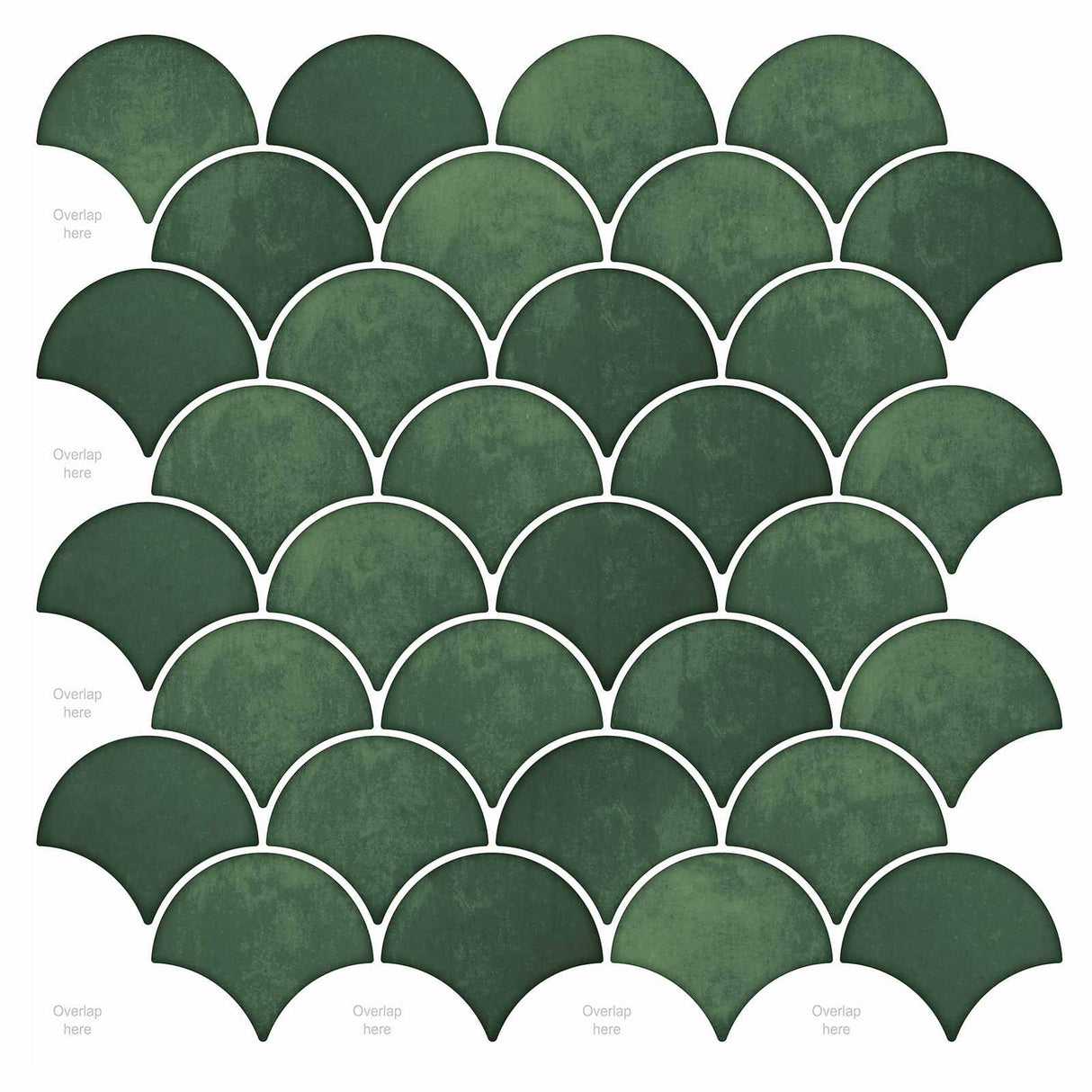 vidaXL Vis Schub Tegel 10 pcs Wit 30 x 30 cm Polyurethaan en PET