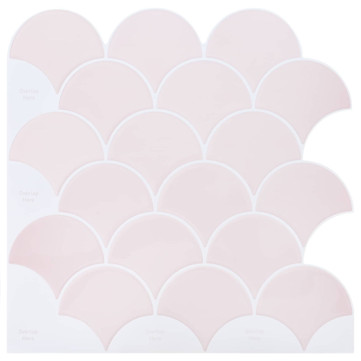 vidaXL Vis Schub Tegel 10 pcs Wit 30 x 30 cm Polyurethaan en PET