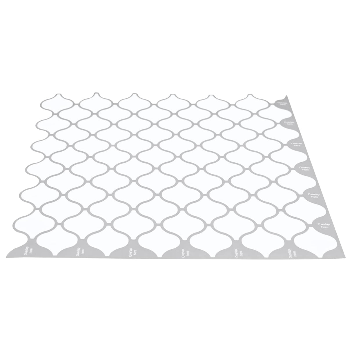 vidaXL Lanturn Tegel 10 pcs Wit 27 x 27 cm Polyurethaan en PET