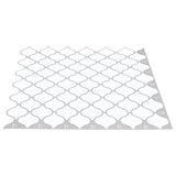 vidaXL Lanturn Tegel 10 pcs Wit 27 x 27 cm Polyurethaan en PET