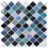 vidaXL Lanturn Tegel 10 pcs Wit 27 x 27 cm Polyurethaan en PET