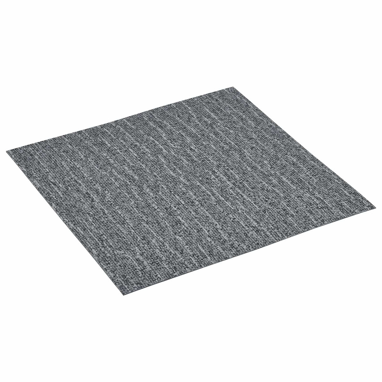 vidaXL Plans de jardin 55 pcs Noir 5,11 m² PVC