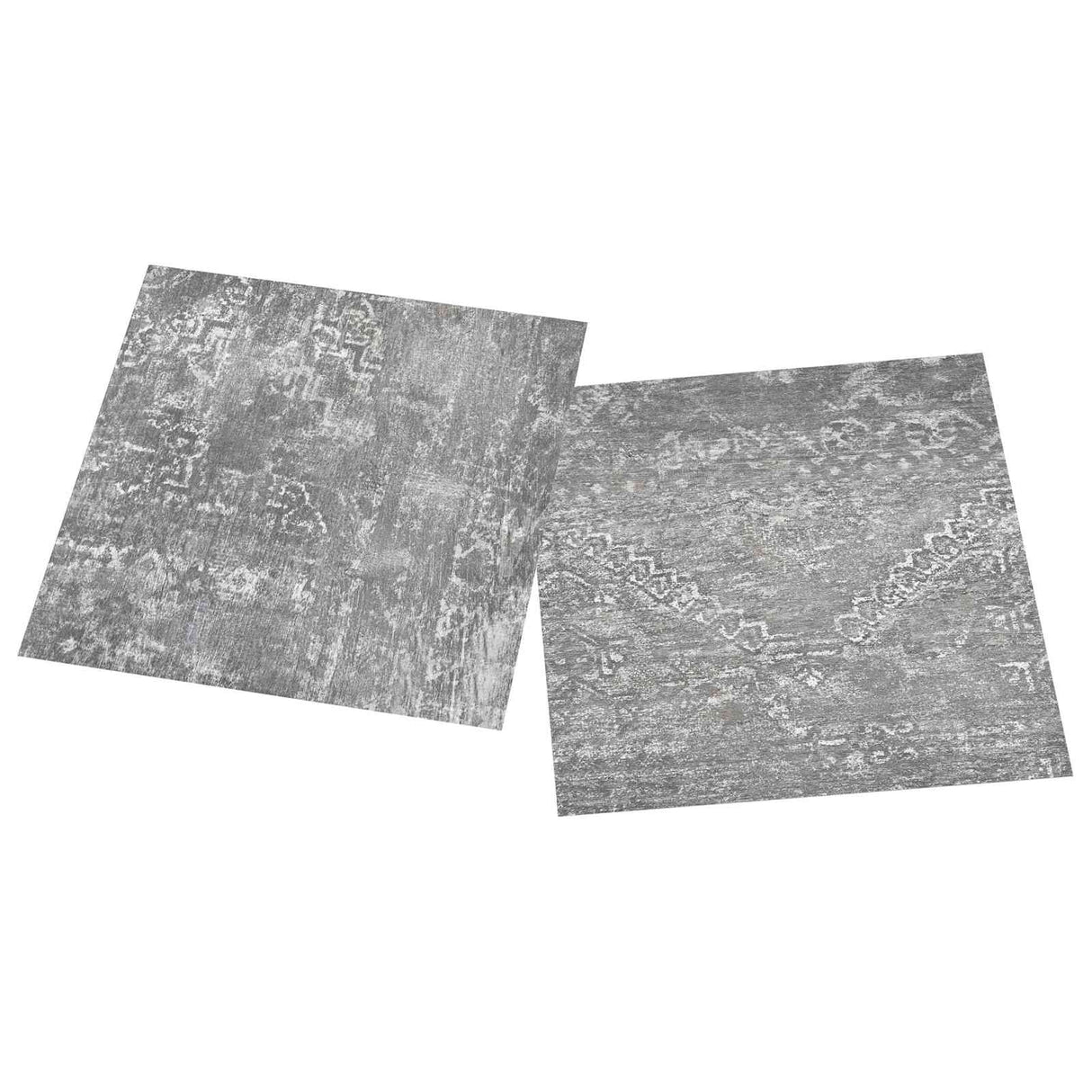 vidaXL Zelfklevende Vloerplanken 30,5 x 30,5 cm 20 pcs PVC Betongrijs