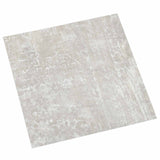 vidaXL Zelfklevende Vloerplanken 30,5 x 30,5 cm 20 pcs PVC Betongrijs