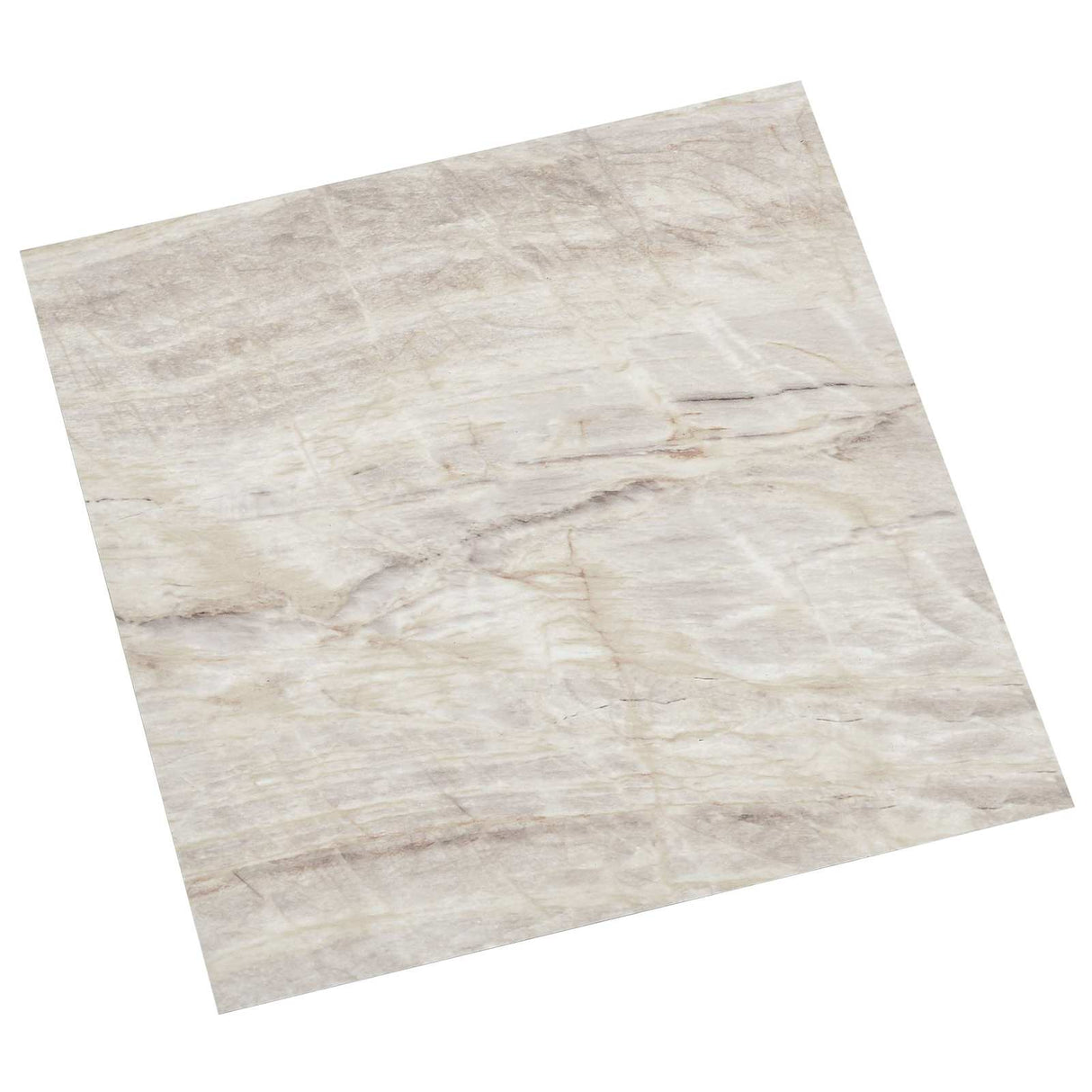 vidaXL Zelfklevende Vloerplanken 30,5 x 30,5 cm 20 pcs PVC Betongrijs