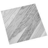 vidaXL Zelfklevende Vloerplanken 30,5 x 30,5 cm 20 pcs PVC Betongrijs