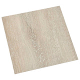 vidaXL Zelfklevende Vloerplanken 30,5 x 30,5 cm 20 pcs PVC Betongrijs