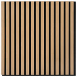 vidaXL Wandpanelen 2 pcs Naturel 60,5 x 60 cm
