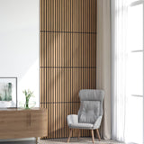 vidaXL Wandpanelen 8 pcs Naturel 60,5 x 60 cm