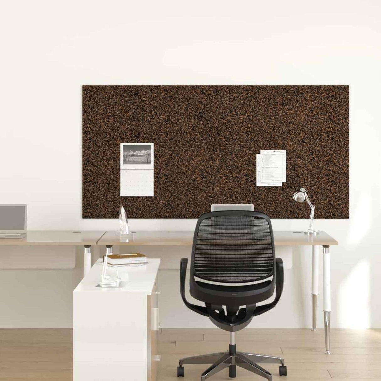 vidaXL Kurkrol Bruin 200 x 100 cm Kurk en Rubber