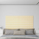 vidaXL Wand Hoofdbord 12 pcs Zwart 30 x 15 cm Kunstleer