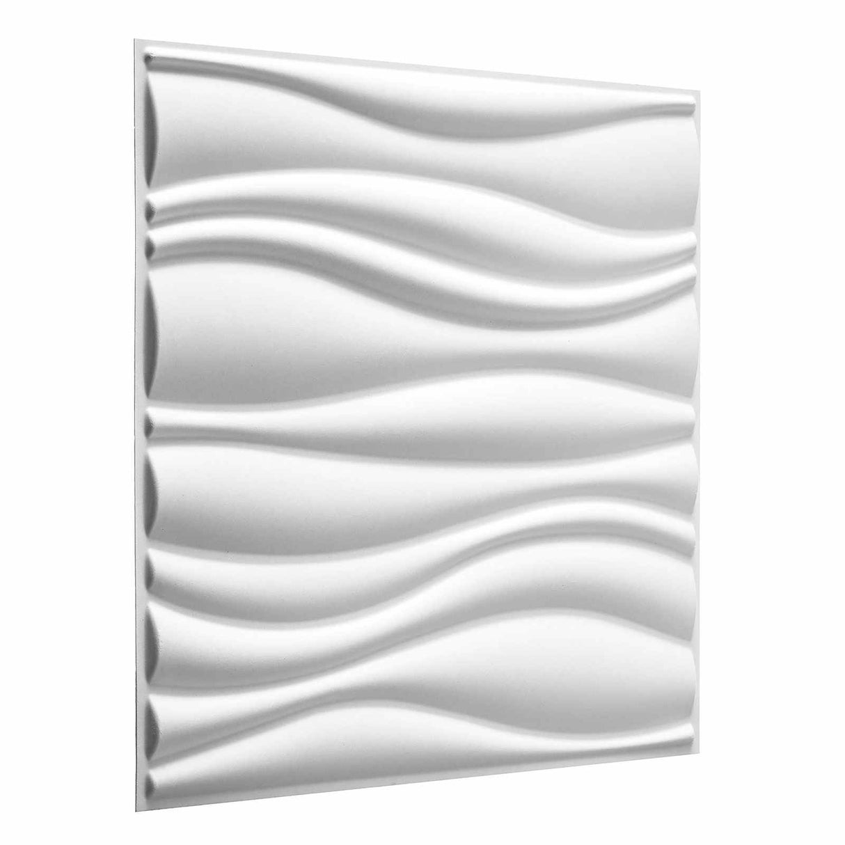 vidaXL Wandpanelen 12 pcs 50 x 50 cm Wit