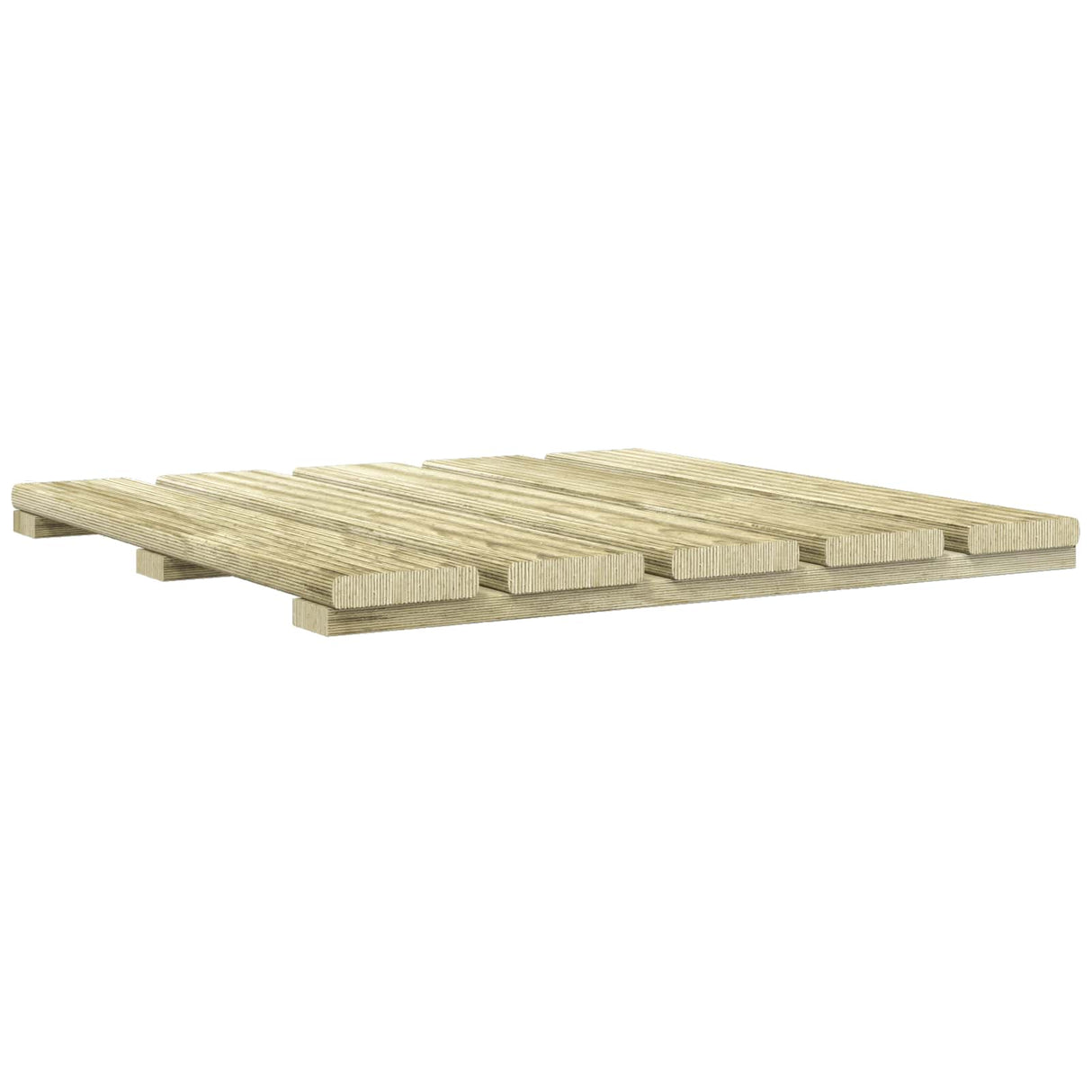 vidaXL Dalle de terrasse 6 pcs Vert 50 x 50 cm