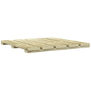vidaXL Dalle de terrasse 6 pcs Vert 50 x 50 cm