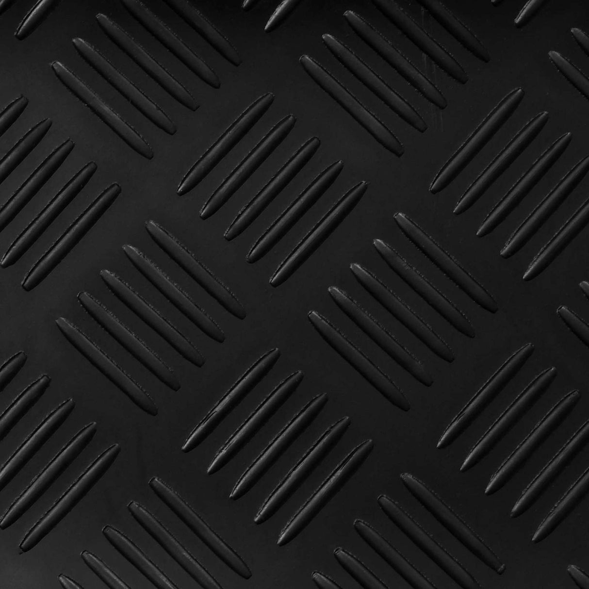 vidaXL Vloermat Zwart 1 x 2 m Rubber
