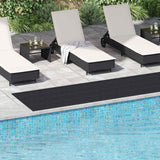 vidaXL Vloermat Zwart 1 x 2 m Rubber