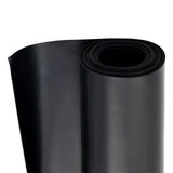 vidaXL Floor Mat Black 1.2 x 2 m Rubber