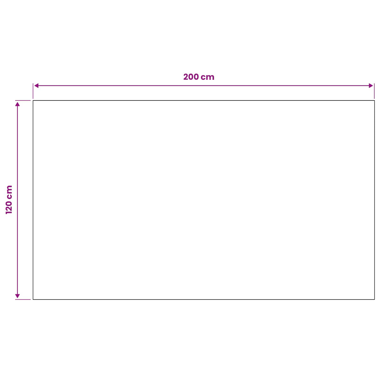 vidaXL Floor Mat Black 1.2 x 2 m Rubber