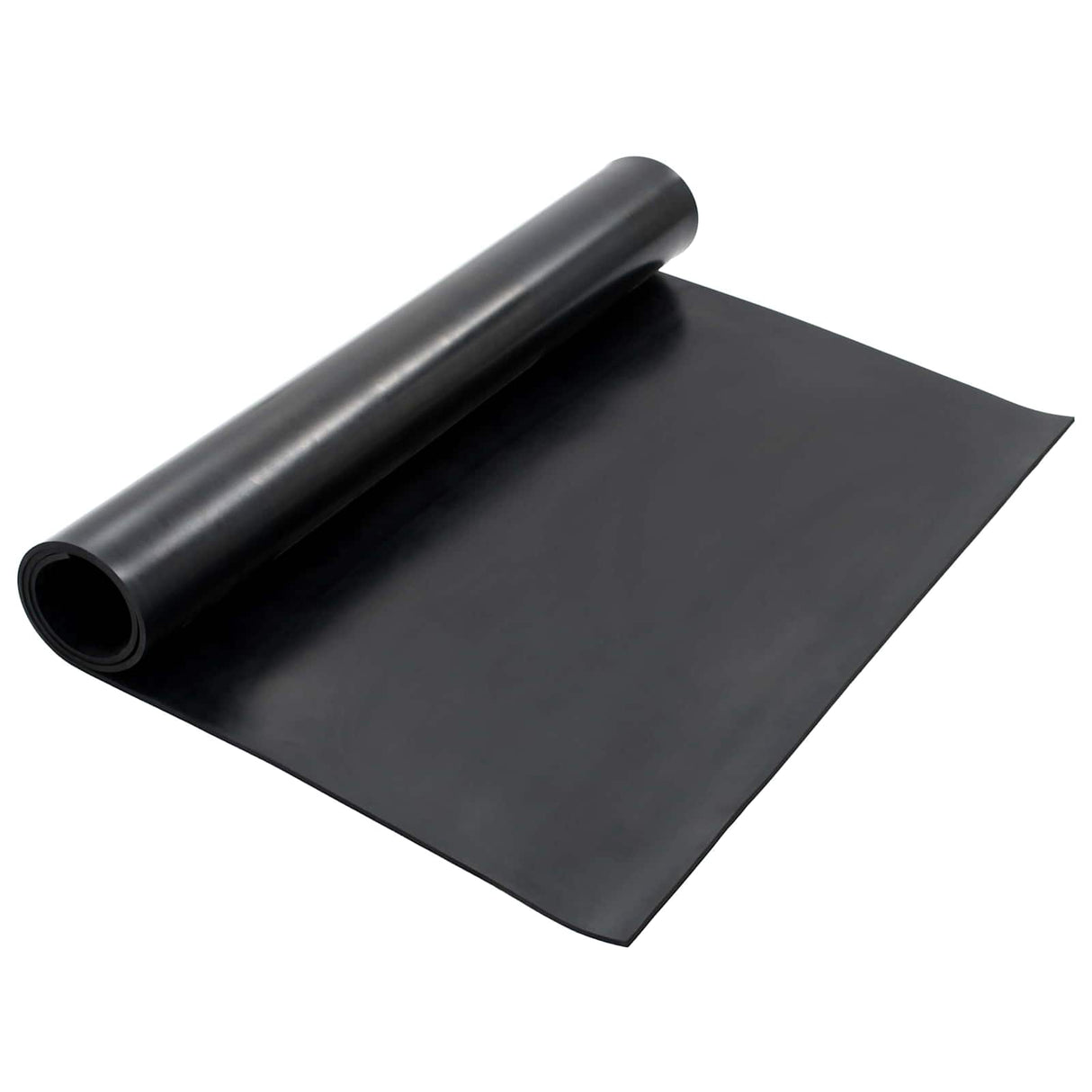 vidaXL Floor Mat Black 1.2 x 2 m Rubber
