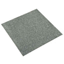 vidaXL Dalles de moquette 20 pcs Rayé Anthracite 50 x 50 cm 100% Polypropylène