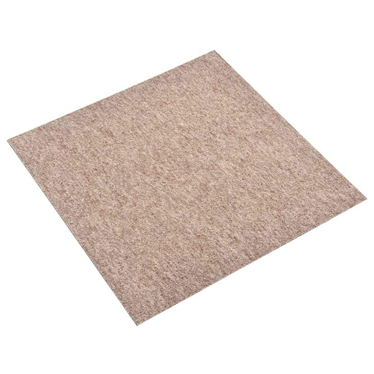vidaXL Dalles de moquette 20 pcs Rayé Anthracite 50 x 50 cm 100% Polypropylène