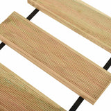 vidaXL Decking Roll Natural 35 x 300 cm Impregnated Pine Wood