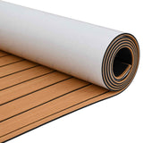 vidaXL Bootmat Bruin en zwart 240 x 90 cm EVA