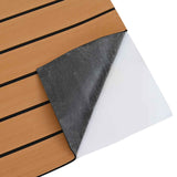 vidaXL Bootmat Bruin en zwart 240 x 90 cm EVA
