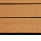 vidaXL Bootmat Bruin en zwart 240 x 90 cm EVA