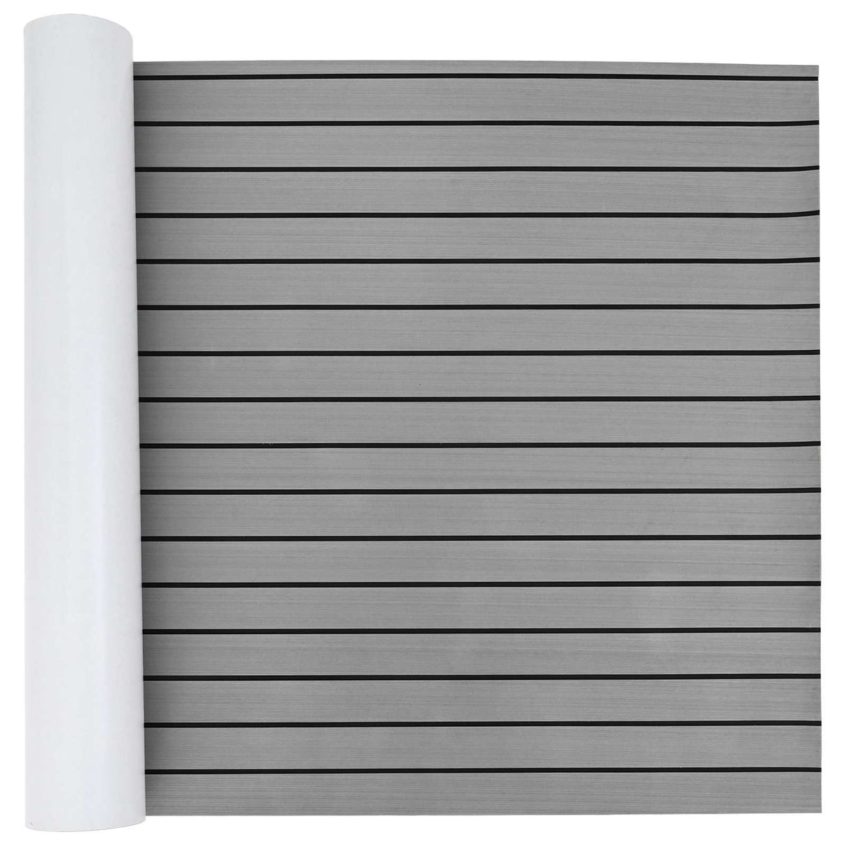vidaXL Bootmat Bruin en zwart 240 x 90 cm EVA