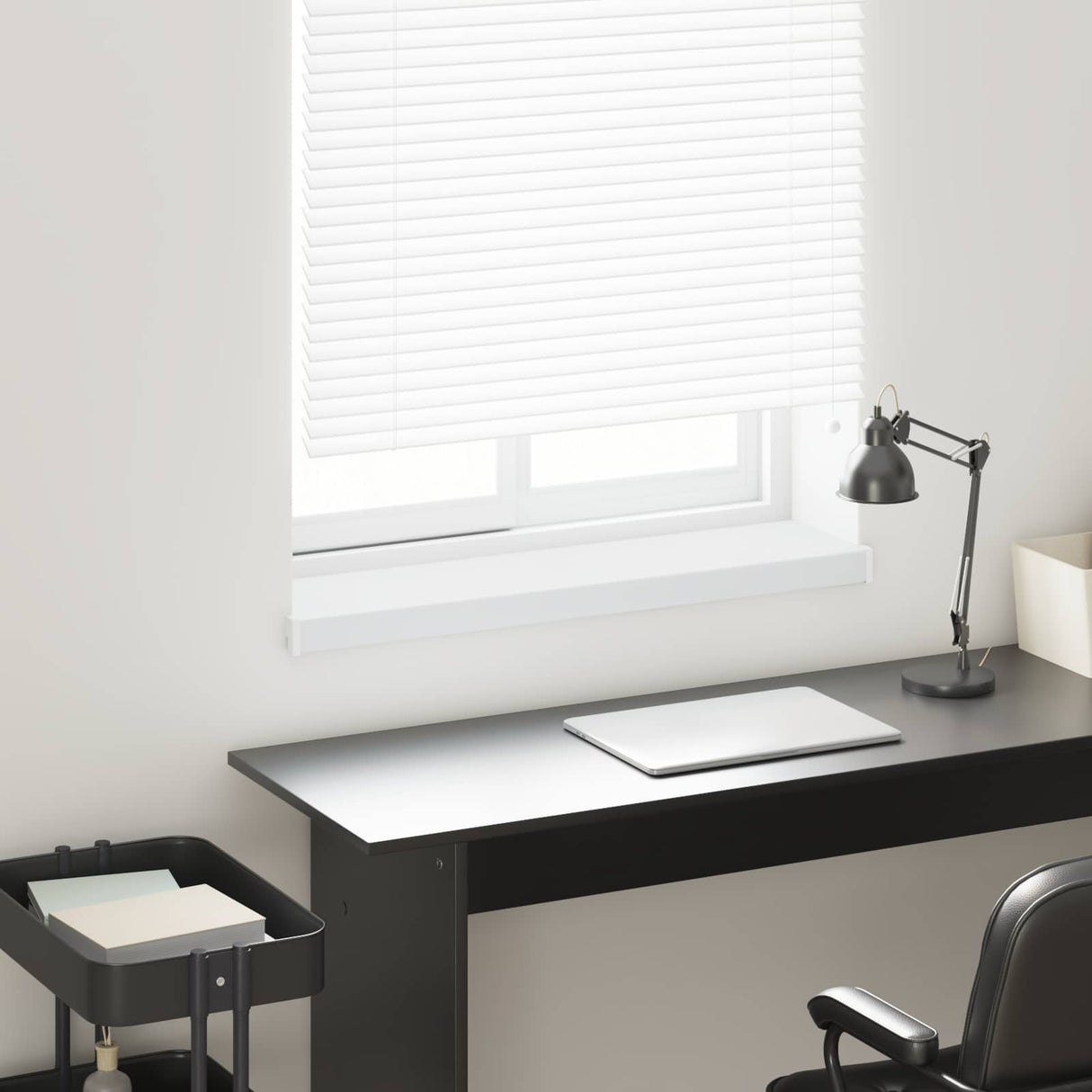vidaXL Raamdorpel Wit 60 x 10 x 4,5 cm PVC