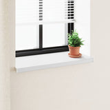 vidaXL Raamdorpel Wit 60 x 10 x 4,5 cm PVC
