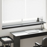 vidaXL Raamdorpel Wit 60 x 10 x 4,5 cm PVC